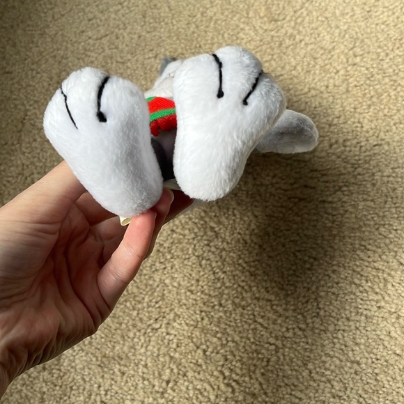 Vintage 1992 McDonald’s Looney Tunes Warner Bros. Christmas Bugs Bunny Plush Toy - Picture 4 of 11